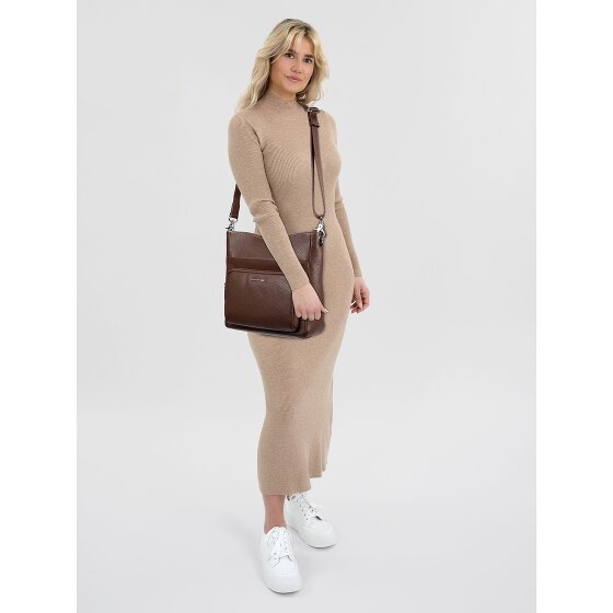 Mandarina Duck Mellow Leather Sac à bandoulière Cuir véritable 30 cm