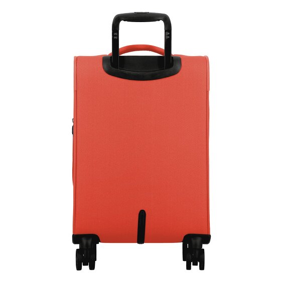 Jump Monthélys 4 roulettes Trolley de cabine 55 cm avec soufflet d'extension