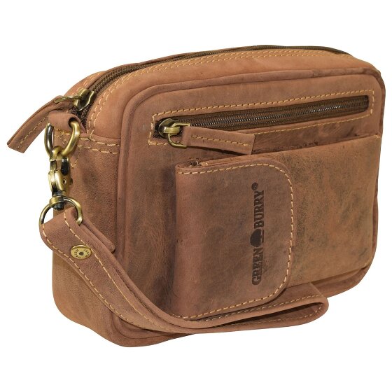 Greenburry Sac en cuir Vintage pour homme 22 cm