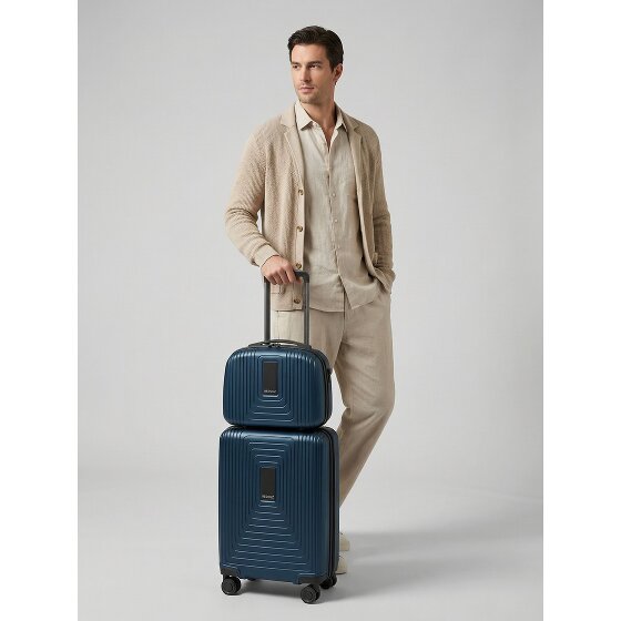 Redolz Essentials 14 Set de valises 2 pcs. trolley cabine avec soufflet extensible & Beautycase