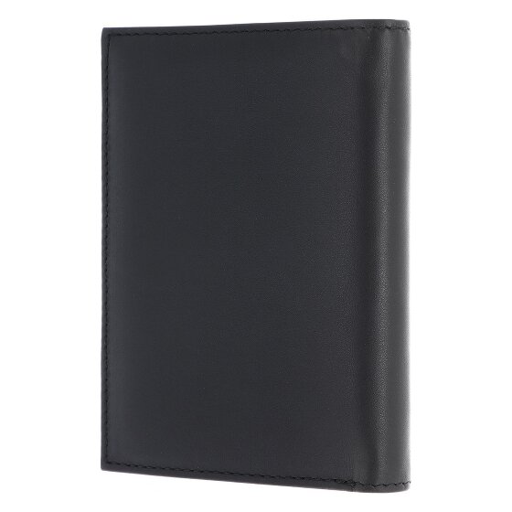 oxmox Leather Porte-monnaie Protection RFID Cuir véritable 13 cm