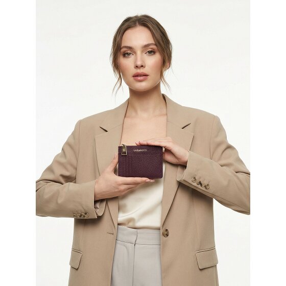 Lazarotti Bologna Leather Porte-clés en cuir 11,5 cm avec poche Air Tag