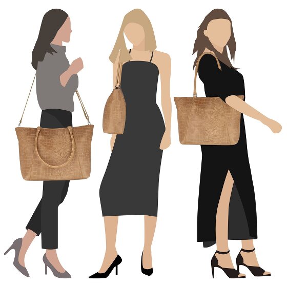 Burkely Cool Colbie Sac de shopper Cuir 37 cm