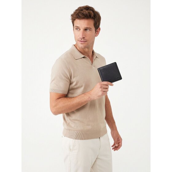 Esquire Primavera Porte-monnaie Protection RFID Cuir véritable 10.5 cm