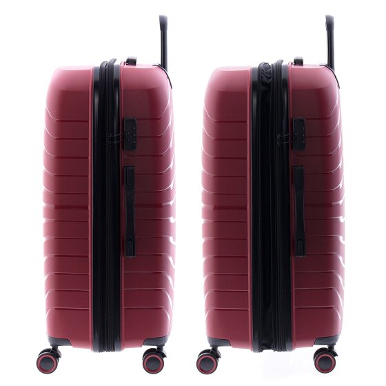 Gladiator 3400 4 roulettes Trolley 76 cm avec soufflet d'extension