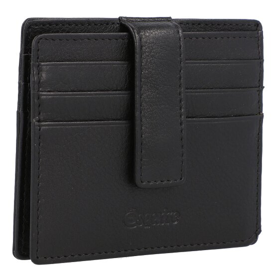 Esquire Porte-cartes de crédit Oslo Nappa RFID en cuir 9,5 cm