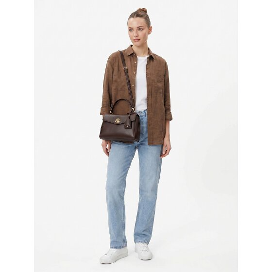 Lauren Ralph Lauren Farrah Sac à bandoulière Cuir véritable 23 cm