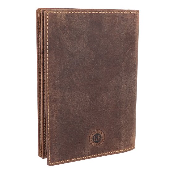 Greenburry Étui à documents vintage en cuir 12 cm