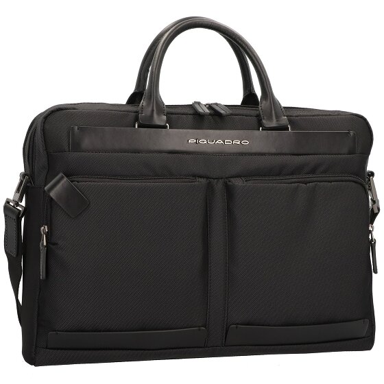 Piquadro Klout Porte-documents en cuir 42 cm Compartiment pour ordinateur portable