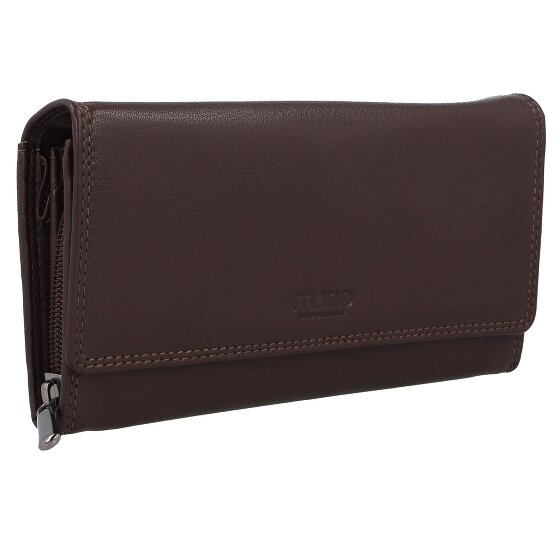 mano Donna Giulia Porte-monnaie en cuir 19,5 cm