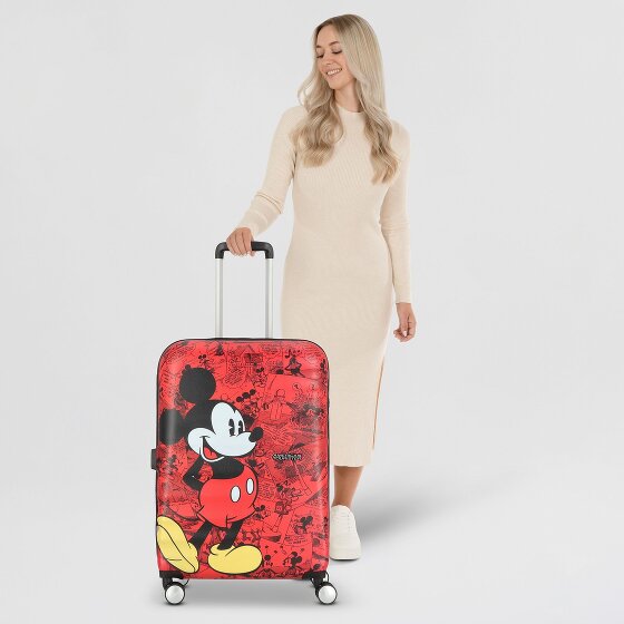 American Tourister Wavebreaker Disney 4 roulettes Trolley 67 cm