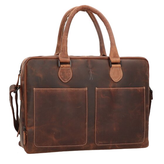 Jack Kinsky Baltimore 7 Porte-documents en cuir 39 cm