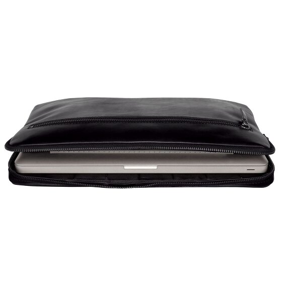 Leonhard Heyden Sacoche en cuir pour ordinateur portable Cambridge 41 cm