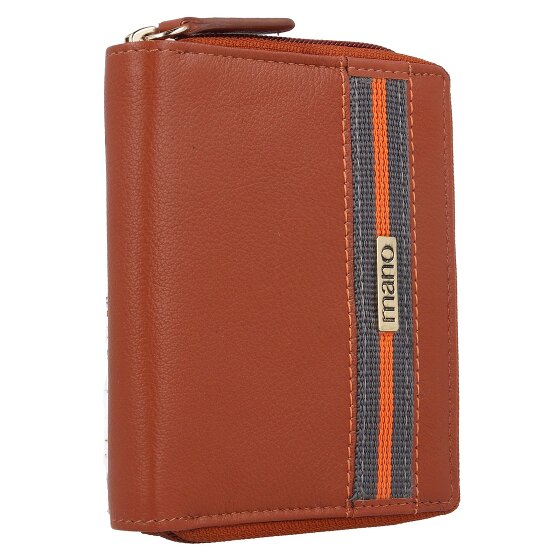 mano Don Leonardo Porte-monnaie RFID cuir 10 cm