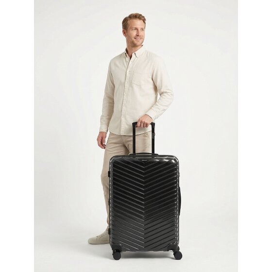 Redolz Essentials 18 4 roulettes Trolley 76 cm avec soufflet d'extension