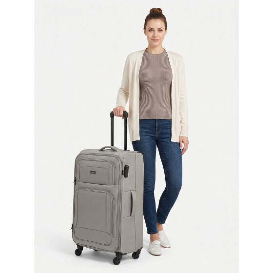 Smartbox Edition 04 4 roues Valise cabine 78 cm avec soufflet d'extension
