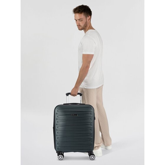 Benzi 5493 4 roulettes Trolley de cabine S 53 cm avec soufflet d'extension