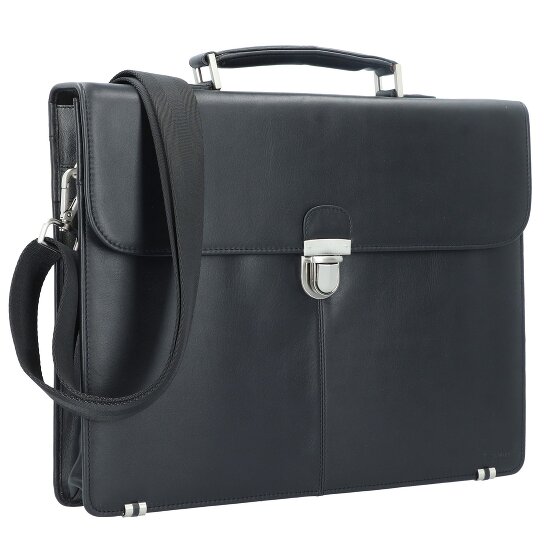 Esquire Porte-documents Oxford en cuir 40 cm pour ordinateur portable