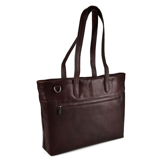 Plevier Catz Attaché-case Protection RFID Cuir véritable 43 cm Compartiment ordinateur