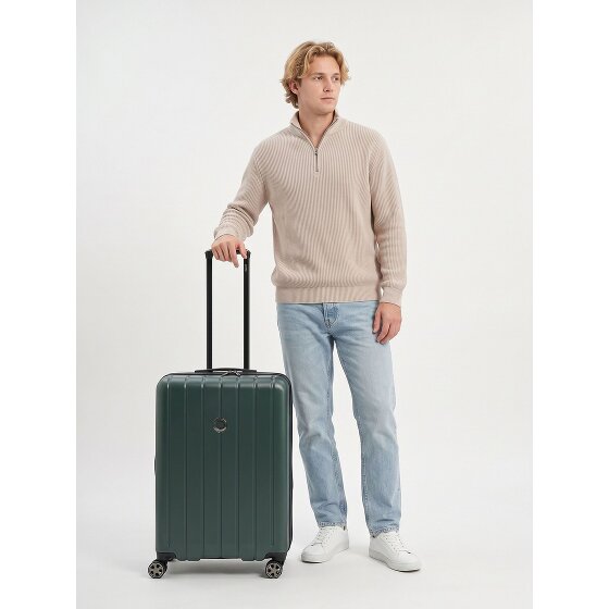 Delsey Paris Longitude 4 roues Valise cabine 69 cm '"avec soufflet d''extension"'