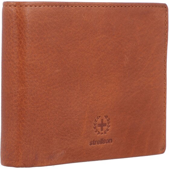 Strellson Blackwall BillFold H7 Porte-monnaie en cuir RFID 12 cm