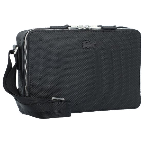 Lacoste Chantaco Sac à bandoulière Cuir véritable 26 cm