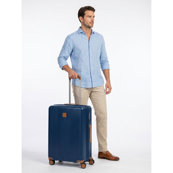 Bric's Ferrara 4 roues Valise cabine M 69 cm avec soufflet d'extension