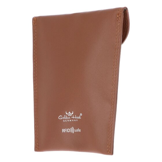 Golden Head Etui à clés Polo RFID en cuir 8 cm