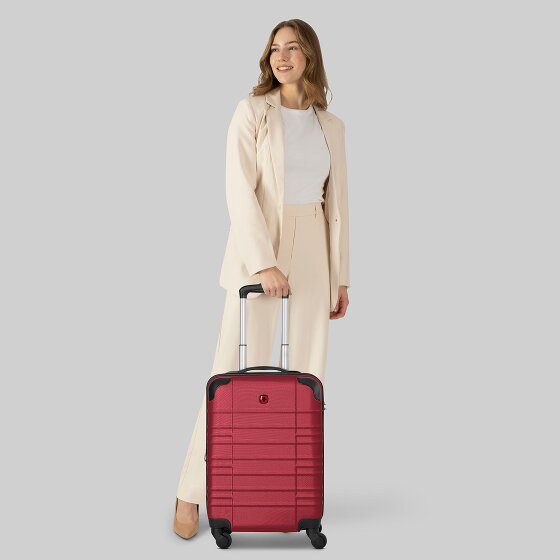 Wenger Amplar Evo 4 roulettes Trolley de cabine S 53 cm avec soufflet d'extension