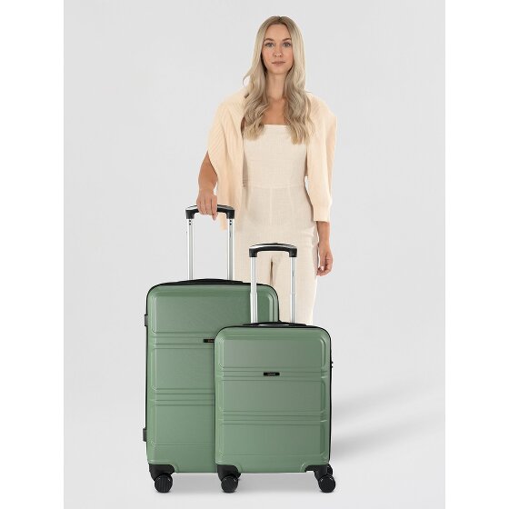 Benzi 5739 4 roulettes Set de valises 2 pièces