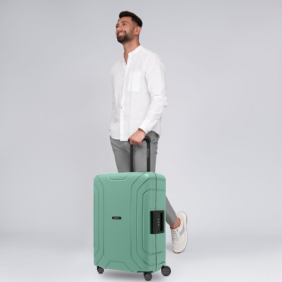 Redolz Essentials 15 trolley à 4 roulettes 65 cm avec fermeture à trois points