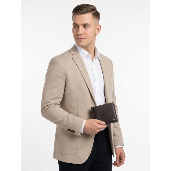 Golden Head Polo Porte-monnaie Protection RFID Cuir véritable 12.5 cm