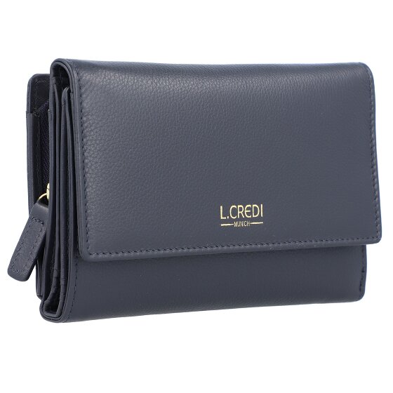L.Credi Porte-monnaie Evelyn RFID cuir 14,5 cm