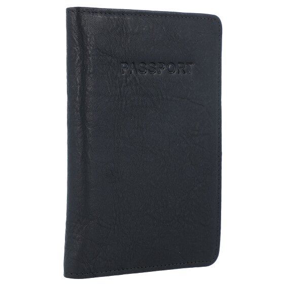 Burkely Antique Avery Porte-passeport RFID en cuir 10 cm