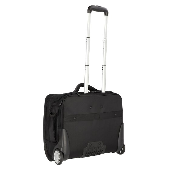 Dermata 2 roulettes Trolley d'affaires 41 cm Compartiment pour ordinateur portable