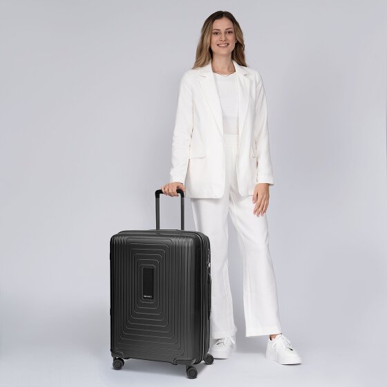 Redolz Essentials 14 4 roulettes Trolley M 65 cm avec soufflet d'extension