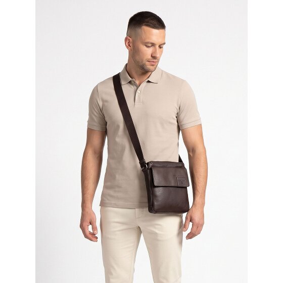 Strellson Hyde Park 1.0 Sac à bandoulière Cuir véritable 20 cm