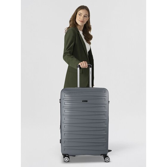 Benzi 5493 4 roulettes Trolley L 77 cm avec soufflet d'extension