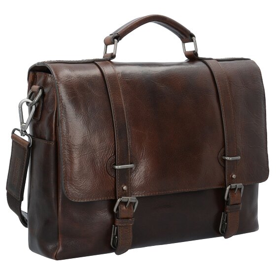 Leonhard Heyden Roma Porte-documents en cuir 39 cm Compartiment pour ordinateur portable