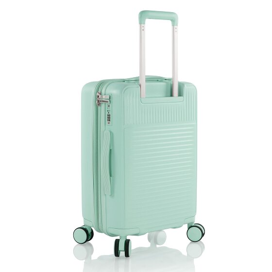 Heys Pastel 4 roulettes Trolley de cabine S 53 cm avec soufflet d'extension