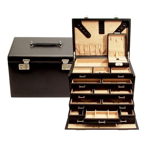 Windrose Ambiance Boîte à bijoux Cuir 33 cm