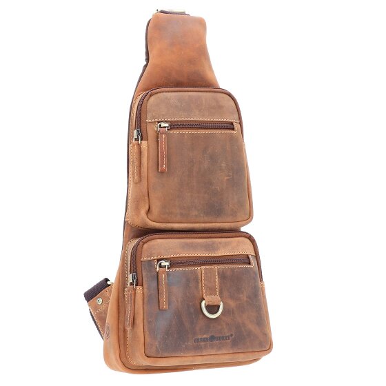 Greenburry Sac à bandoulière Vintage en cuir 20 cm