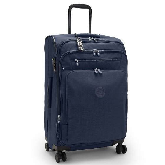 Kipling Basic New Youri Spin 4 roulettes Trolley M 68 cm avec soufflet d'extension