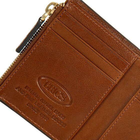 Bric's Volterra Porte-monnaie Protection RFID Cuir 11 cm