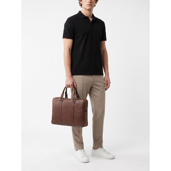 Castelijn & Beerens Attaché-case Protection RFID Cuir véritable 40 cm Compartiment ordinateur