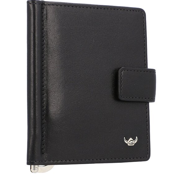 Golden Head Porte-cartes de crédit Colorado en cuir 8,5 cm avec pince à billets