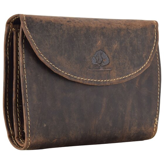 Greenburry Porte-monnaie Vintage en cuir 13,5 cm