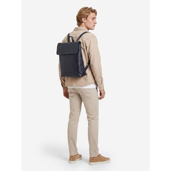 Jost Lysa Daypack Cuir véritable 39 cm Compartiment ordinateur