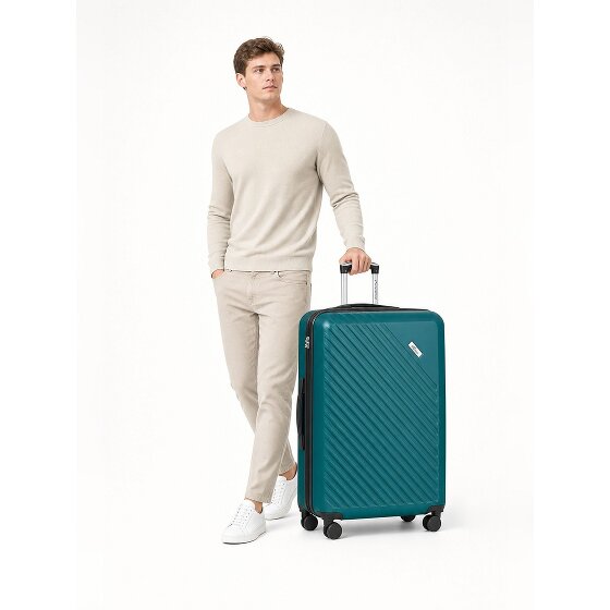 Check.In Paradise 2.0 4 roues Valise cabine L 78 cm avec soufflet d'extension