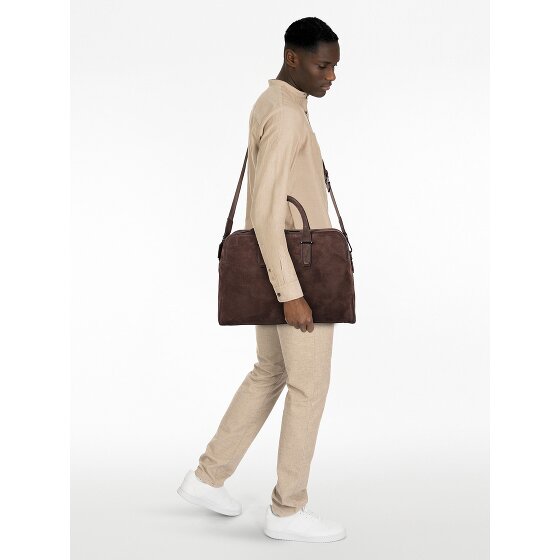 Boss Madison Sac de voyage Weekender Cuir véritable 45 cm